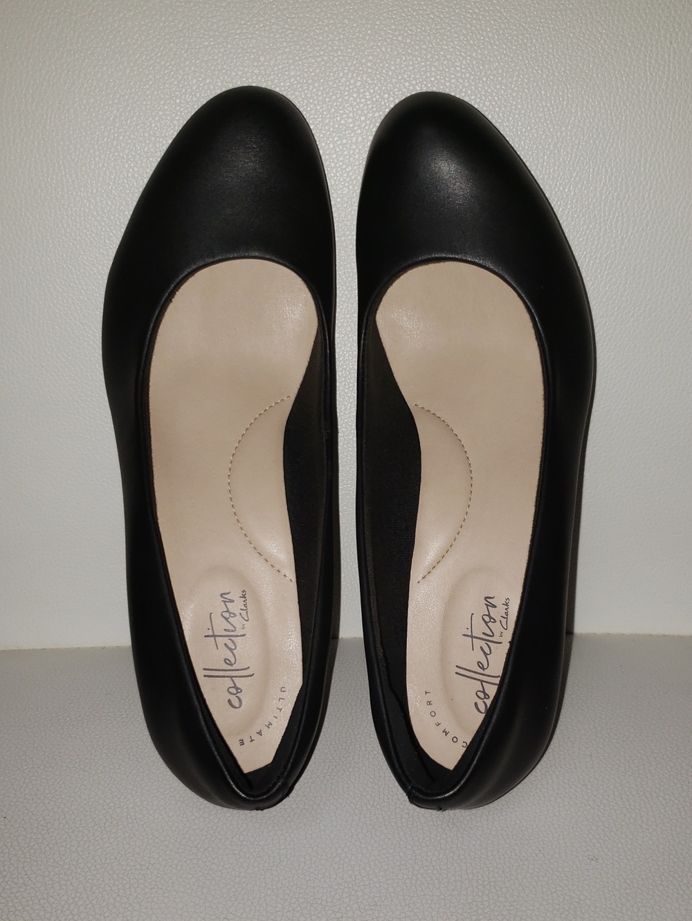 Clarks Black Stiletto Heels Size:7M - Picture 2 of 9